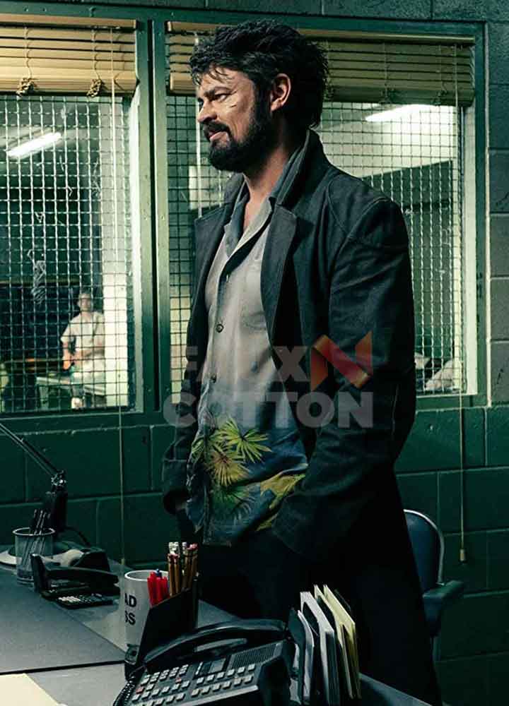 The Boys Karl Urban Black Coat